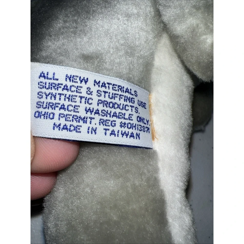 Vintage 1988 Sea World Bottle Nose DOLPHIN Nautical Stuffed Animal 9